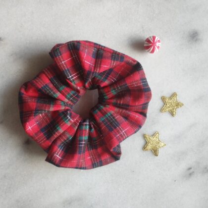 Χριστουγεννιάτικα scrunchies